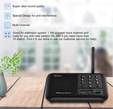 Wuloo Wireless Home Intercom System WL-666 SINGLE UNIT