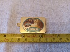 6 PACK TRIALS 2008 Brass Key Chain Custom made in USA!