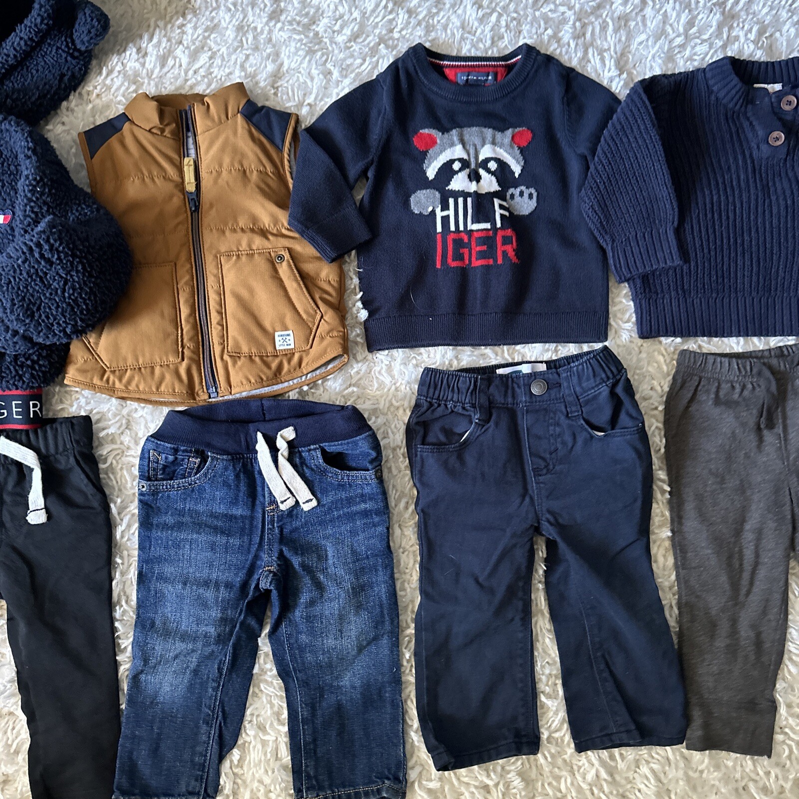 Mixed Baby Boy 1218 Month Clothes Pants Shirts Best Sweater Jacket Lot Of 12 eBay
