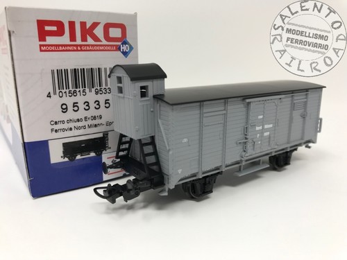 PIKO 95335 Carro Waren Geschlossen Mit Bremserhaus Fnm Epoche III 1/87 | Zustand: Neu