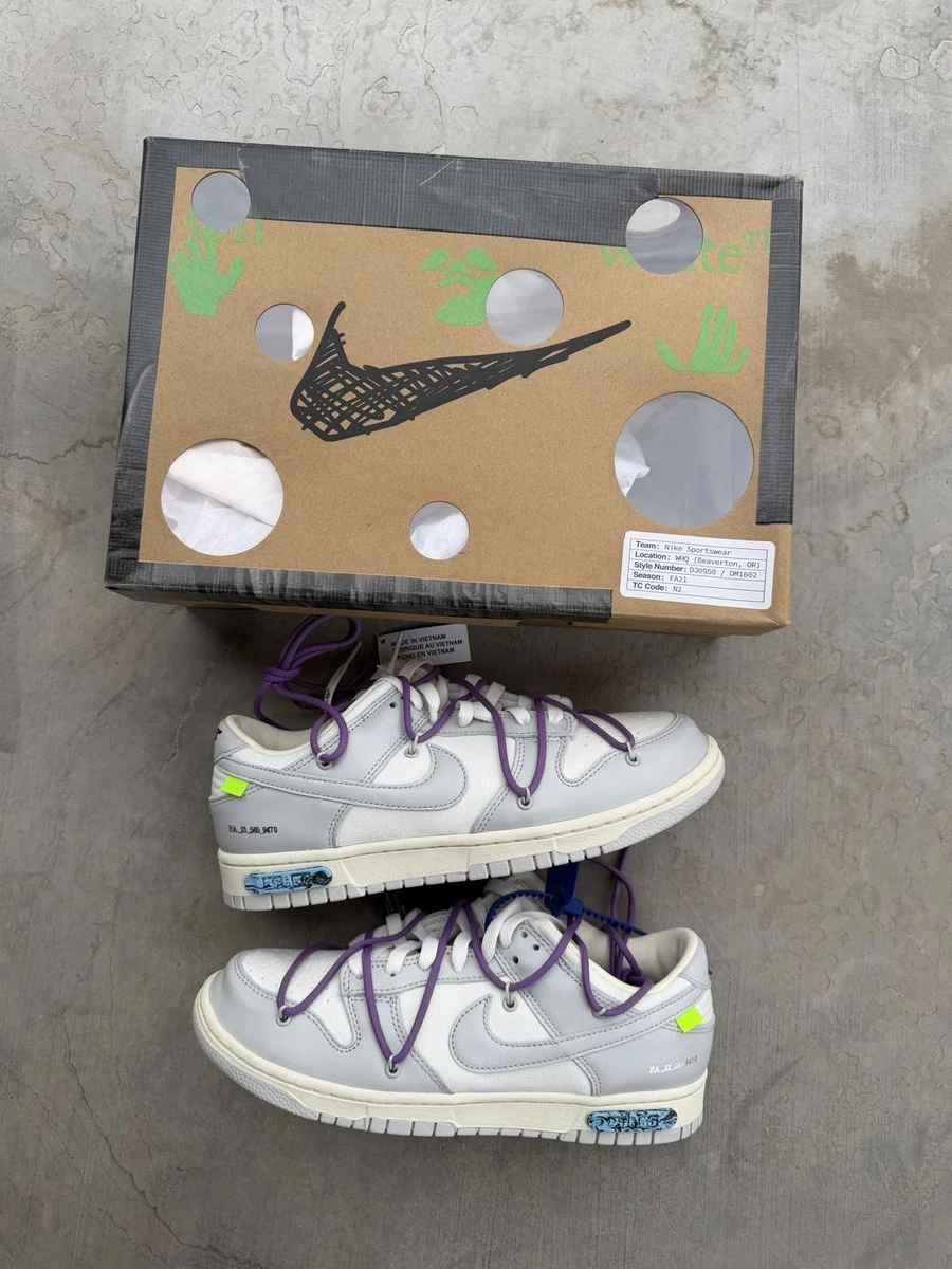 Off-White × Nike Dunk Low 1 OF 50