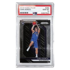 2018-19 Panini Prizm Luka Doncic RC #280 PSA GEM MT 10
