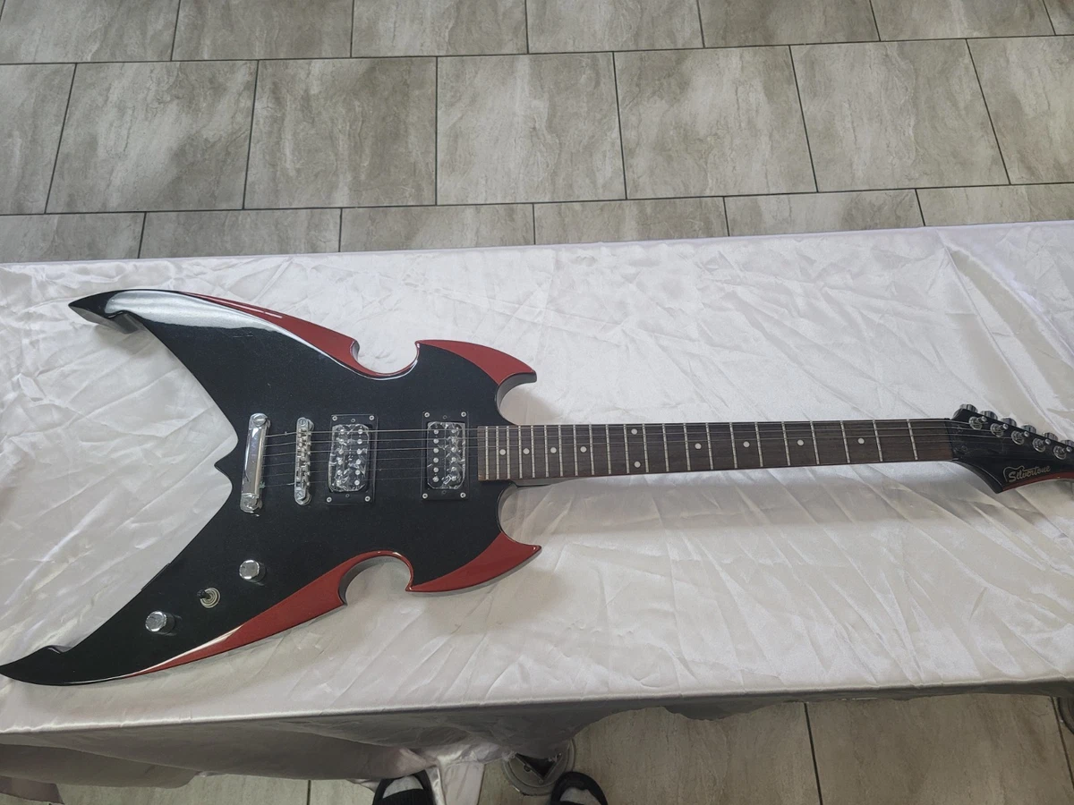 Silvertone PS-AP1 Paul Stanley Apocalypse Electric Guitar Kiss In