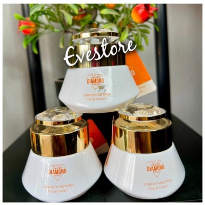 X1. Smooth Diamond Paris Carrot  & Retinol Whitening Face Cream