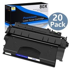 20 PACK CF280X Toner Cartridge for HP Laserjet Pro 400 M401a M401d M401dn M425dw