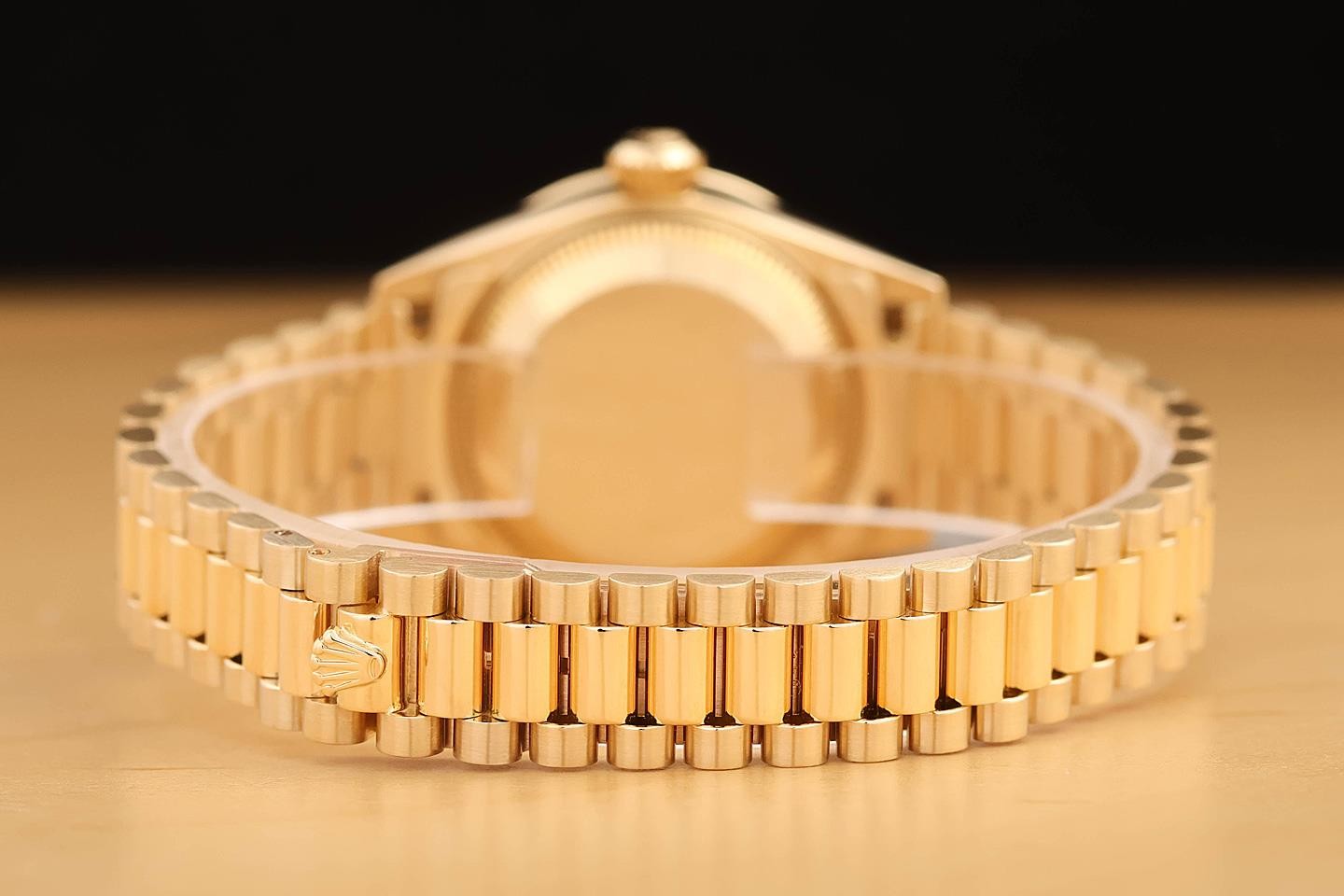 Rolex Ladies President 69138 Orologio in Oro Giallo foto 6