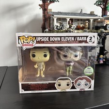 Image of Funko Pop 2pack Stranger Things Upside Down Eleven & Barb 2017 Exclusive Figure