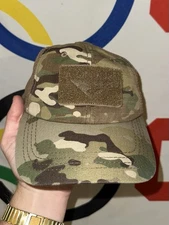 Condor Tactical Hat Cap Camo Mesh Back Patch One Size Adjustable Strap