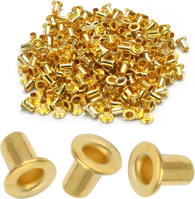 1.5MM Tiny Grommets Eyelets 200 Pcs, Self Backing Eyelets for Bead Cores, Clothe