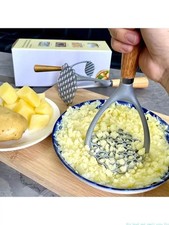 581C Aluminum Alloy Potato Masher Manual Fruit Vegetable Pressure Mud Machine Be