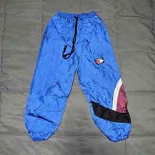 VTG 90s TOMMY HILFIGER WINDBREAKER TRACK PANTS KIDS 6