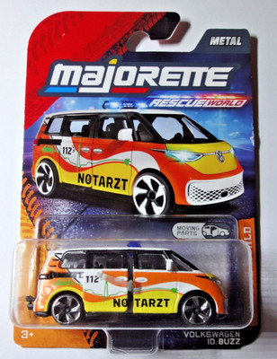 Majorette - VW Volkswagen ID. Buzz Notarzt - Rescue World Premium Cars 2025