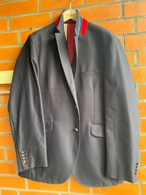 HACKETT LONDON Herren Business Sakko grau Blazer Jacke NP 689 