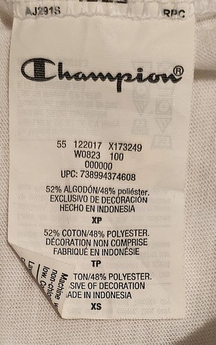 ***Women's Champion T-Back Tank Top XSmall New With Tags - Picture 8 of 10