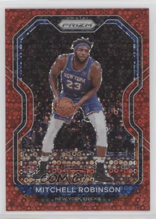 2020-21 Panini Prizm Fast Break Red Prizm /125 Mitchell Robinson #170 0f4i