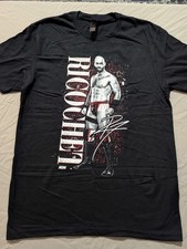 Ricochet AEW T-Shirt Medium New One Hour Tee Limited Edition