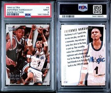 1994 Ultra Inside/Out Side Anfernee Hardway #4 PSA 9 MINT RARE LOW POP RARE SP