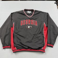 Georgia Bulldogs Jacket Mens 3XL Gray NCAA Fo...