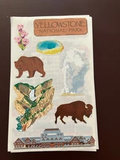 Lot of 10 Mrs. Grossman's National Park Sticker Sheets