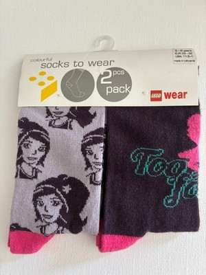 2 Paar Socken Lego Wear Gr. 29-32 NEU Lego Friends Mia SALE %%