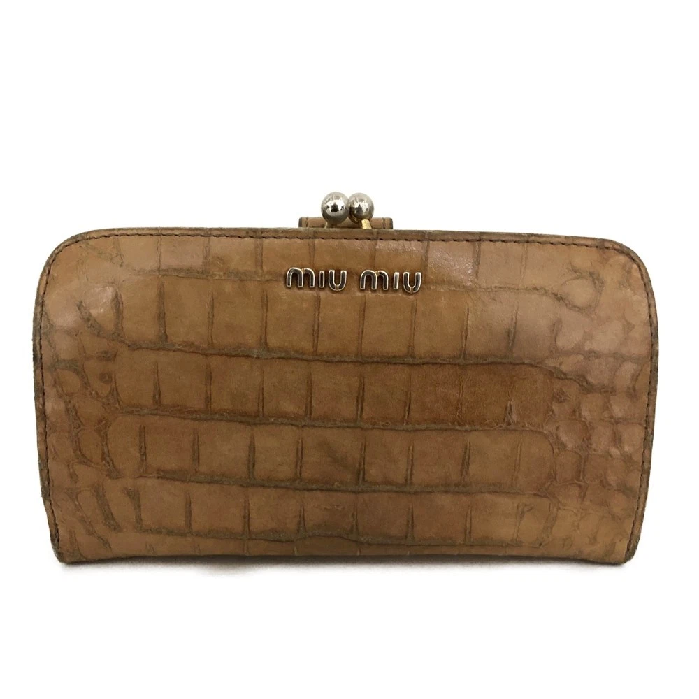 Women's Leather Miu Miu for sale | eBay