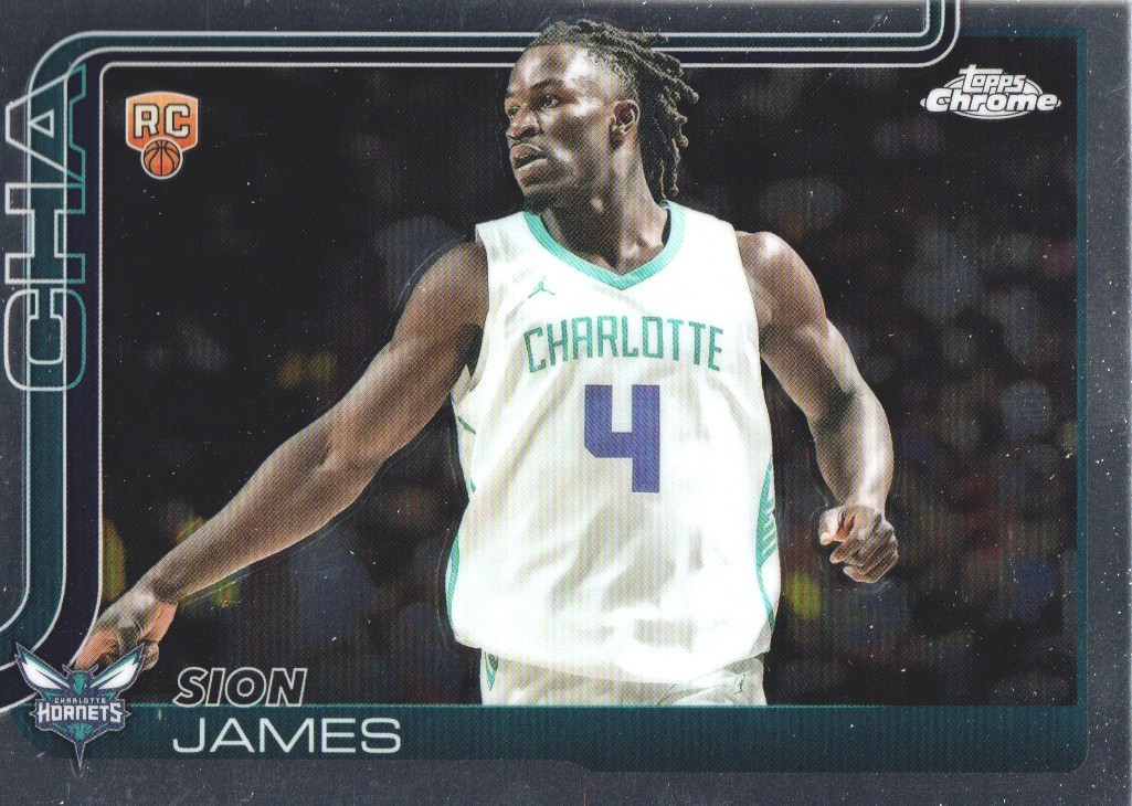 2025-26 Topps Chrome #283 Sion James RC - BSK