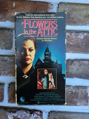 Flowers in the Attic VHS V.C. Andrews 1987 New World Video Horror Kristy Swanson