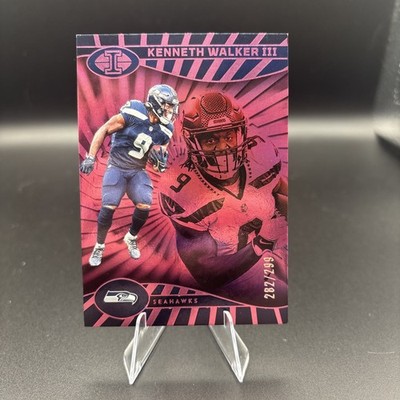 2024 Panini Illusions - Kenneth Walker III #80 Trophy Collection Pink /299