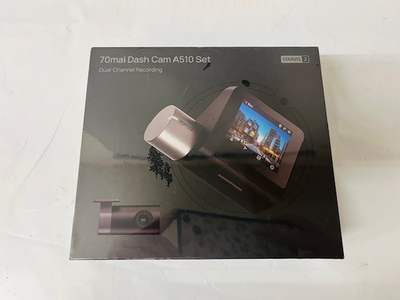 70mai Dash Cam A510 Set with Sony Starvis 2 Front Rear- NEW/ Open