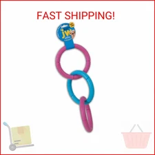 JW Pet Interactive Rubber Tug & Chew Toy Dog Toy, Large