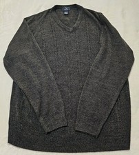 Dockers Men's Dark Gray Knitted Pullover Sweater Size XXL