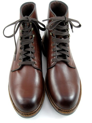 NEW Allen Edmonds "HIGGINS MILL" WEATHERPROOF Boots 9.5 D Chili CHROMEXCEL(732N)