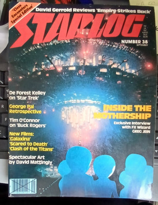 CLOSE ENCOUNTERS OF THE 3rd KIND STARLOG MAG #38 ALSO BUCK ROGERS, TREK etc