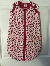 Sleep Sack Baby DeeDee Pink Butterflies 0-6 Mo 22-26 In 10-18 Lb EUC