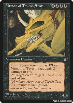 MTG Minion of Tevesh Szat [ICE - ] LP