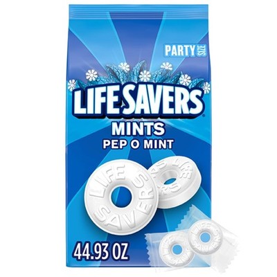 Cool Peppermint Breath Mints, Individually Wrapped