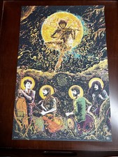 Avett Brothers Poster Augusta GA 10/16/15 Miles Tsang Glow In The Dark