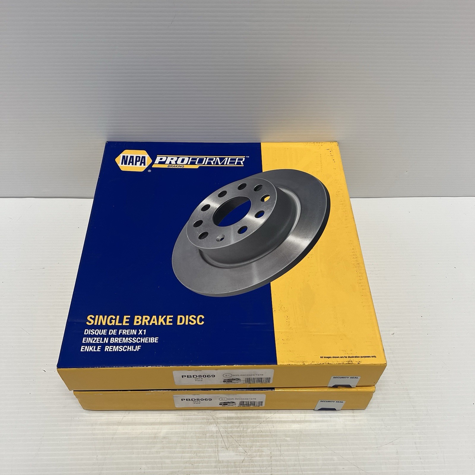 2x Brake Discs Pair Vented Front 294mm PBD8069 Proformer Set 1387781 New