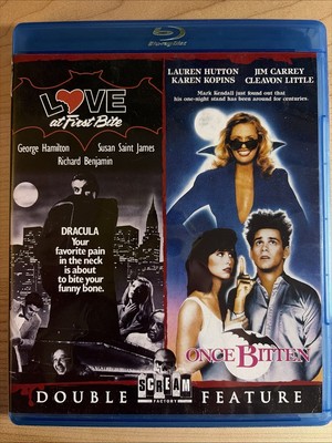 Love at First Bite Once Bitten Scream Factory Double Feature Blu Ray Jim Carrey