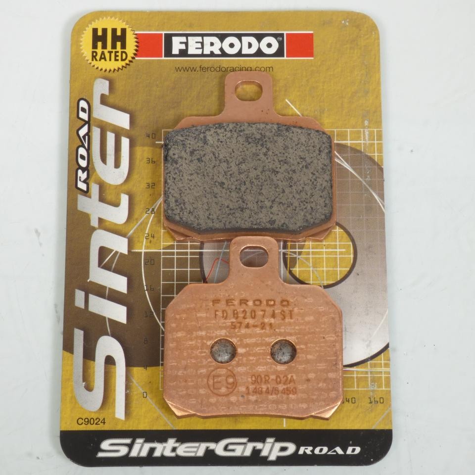 Plaquette de frein moto Ferodo Senda 125 DRD Racing 2009-2018 AV