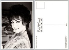 Continental Elizabeth Taylor Portrait Postcard
