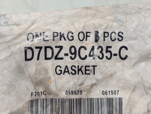 Genuine Ford Exhaust Air Supply Gasket D7DZ-9C435-C NEW OEM - Foto 3 di 3