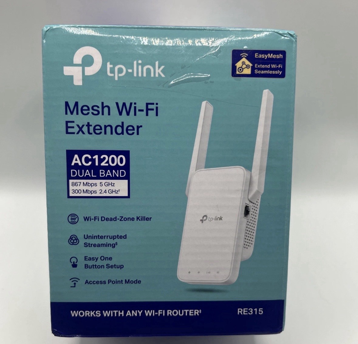 TP-Link RE315 Mesh WLAN Range Extender AC1200 Dual-Band WLAN