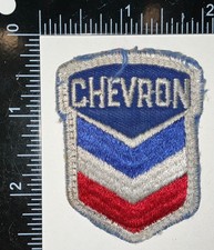 Vintage Chevron Gasoline Service Station Motor Fuel Advertising Coverall Patch