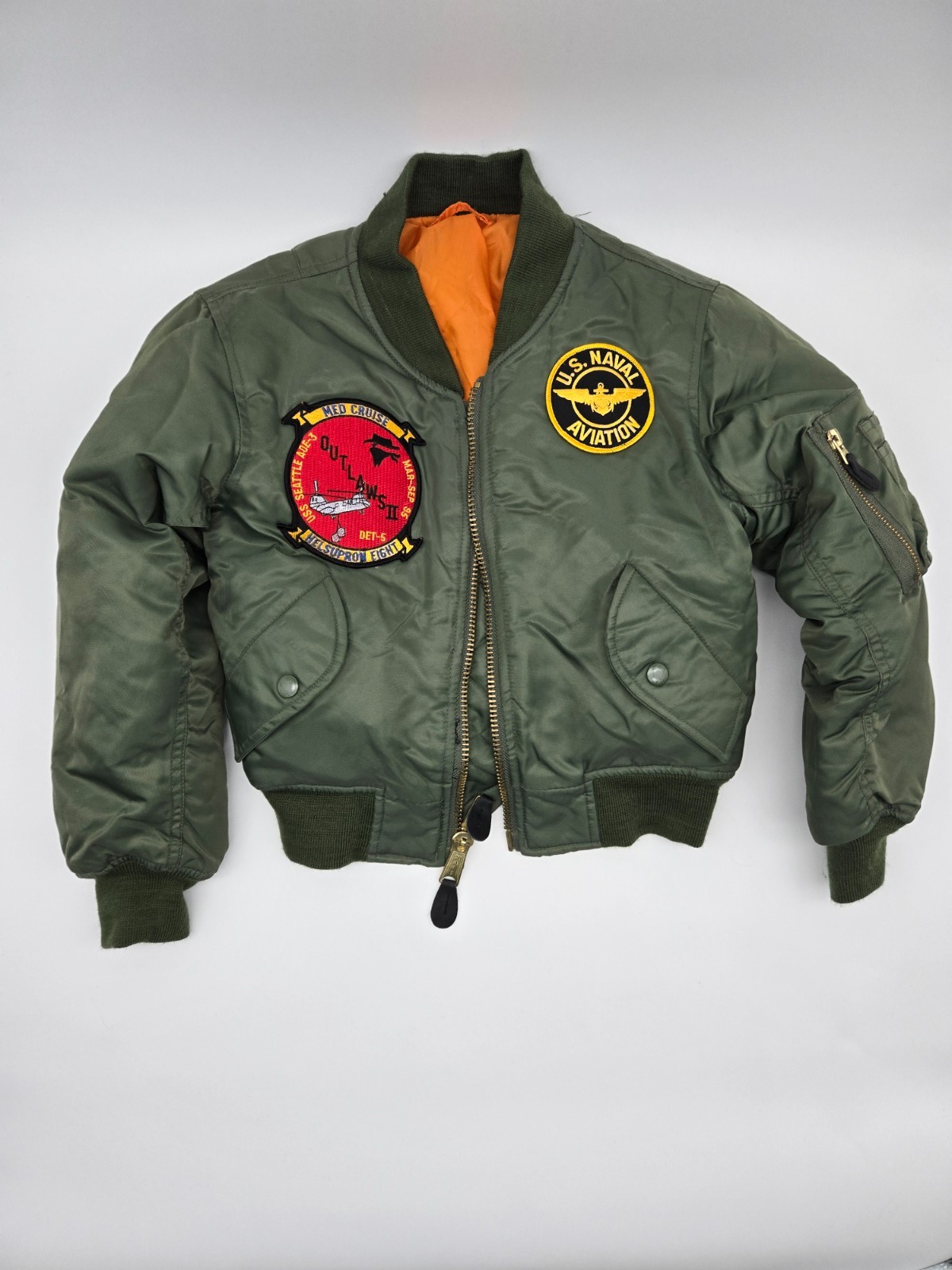Rothco Ultra Force Kids Flight Bomber Jacket Reversible Jack