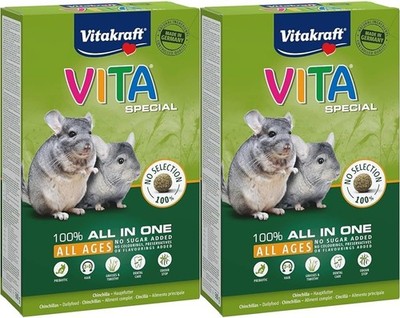 Vitakraft Vita Special Chinchilla Futter Grass  Kruter Verdauung 12kg