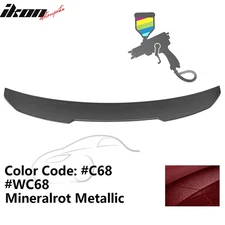 Fits 21-25 BMW G22 4 Series G82 M4 PSM Style Painted #C68 Red Trunk Spoiler ABS