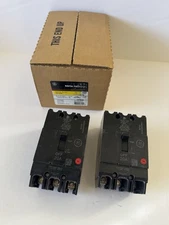 GE TEY320 Molded Case Circuit Breaker -NEW BOX OF 2- 20 AMPS 480 VAC 3 POLES