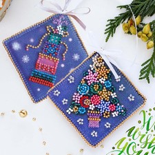 Abris Art The Holiday Comes to Us Beaded Embroidery Kit