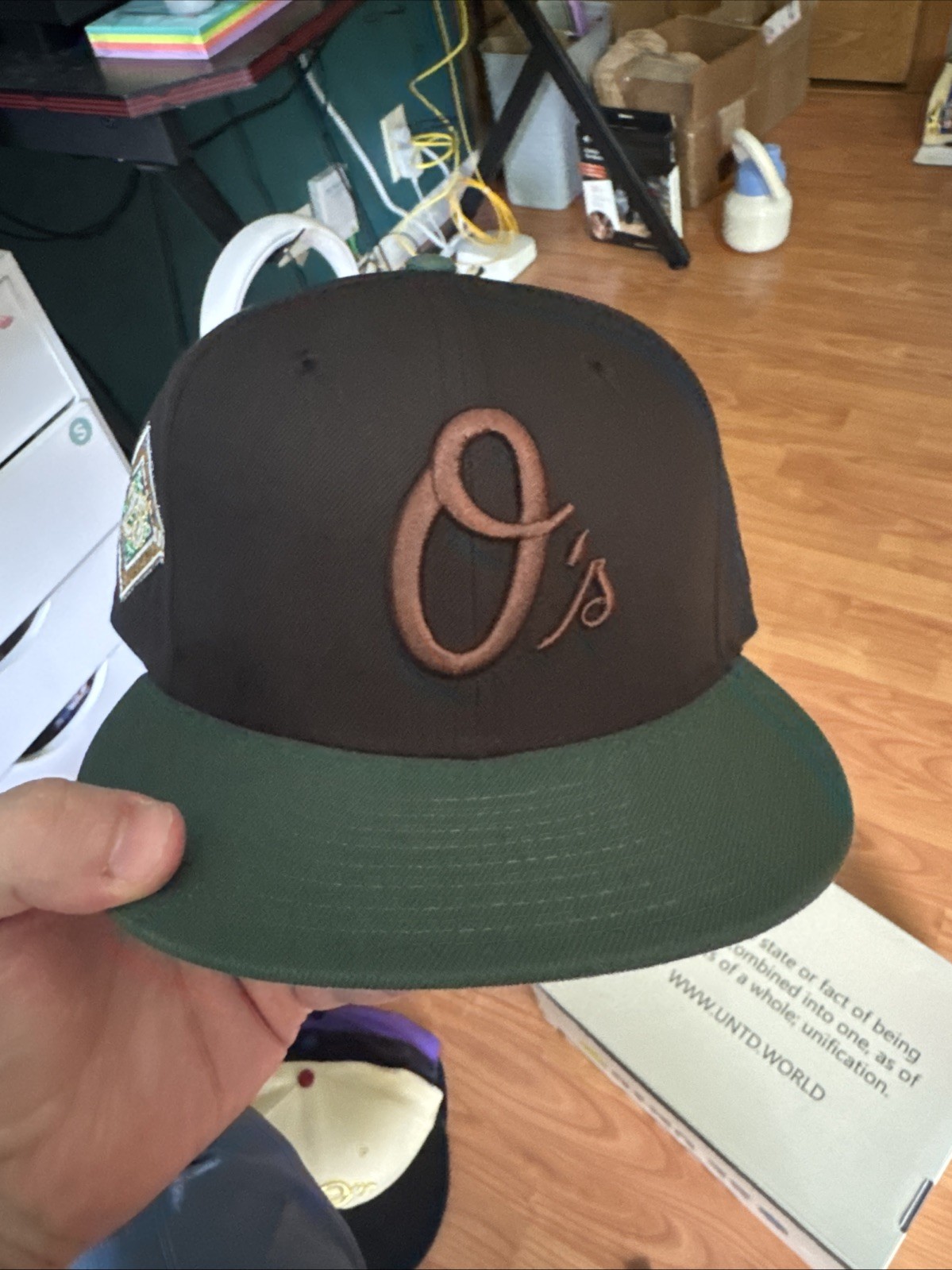 New Era Balitimore Orioles 59Fifty Fitted 7 1/8 Not Hatclub Or Myfitteds
